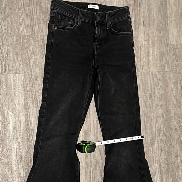 Forever 21 XS faded black bellbottom jeans - Picture 11 of 16